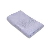 Ręcznik żakardowy w kolorze jasnofioletowym 100x150 cm