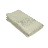 Ręcznik żakardowy w kolorze kremowym 30x50 cm