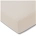 Prześcieradło bawełniane o splocie jerseyowym w kolorze kremowym 200x220 cm