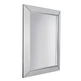 Lustro prostokątne nowoczesne w klasycznej prostej ramie 90/120 cm Gatto