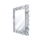 Lustro w eleganckiej nieregularnej lustrzanej ramie nietuzinkowe Mila