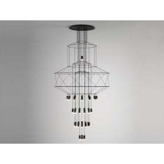 Lampa wisząca Vibia Wireflow Chandelier 0374