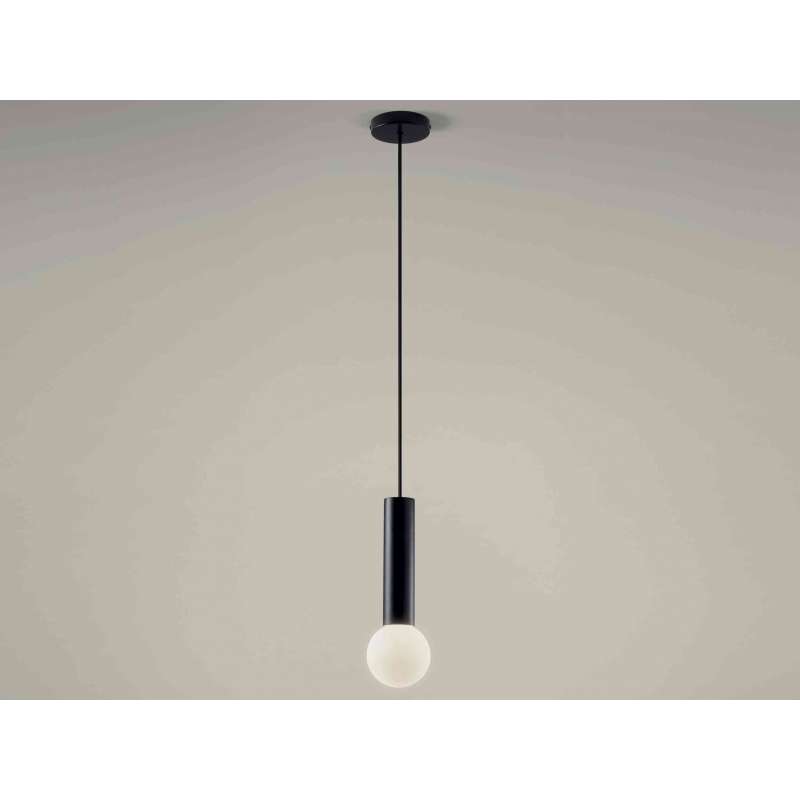 Lampa wisząca ze szkła i stali Leds C4 Mist Maximus Design