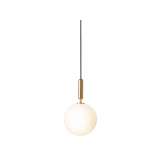 Lampa wisząca Nuura Miira 1 Brass Opal