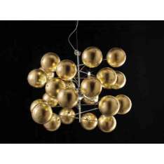 Lampa wisząca Metal Lux Atom Ø 80