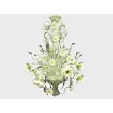 Lampa wisząca Sogni Di Cristallo Floreale Van Gogh Girasoli Bianco