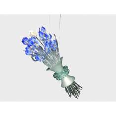Lampa wisząca Sogni Di Cristallo Floreale Van Gogh Iris Bouquet