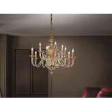 Lampa wisząca Euroluce Lampadari Donatello Alicante L8+4