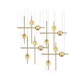 Lampa wisząca Euroluce Lampadari Mikado S12