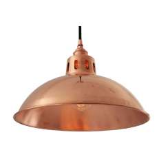 Lampa wisząca Mullan Lighting Berlin Vintage Copper Pendant Light