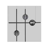 Lampa wisząca Euroluce Lampadari Mikado S3