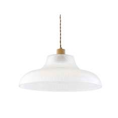 Lampa wisząca Mullan Lighting Mono Industrial Vintage Railway Pendant Light 40 cm