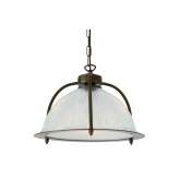 Lampa wisząca Mullan Lighting Bousta Holophane Pendant With Diffuser