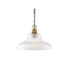 Lampa wisząca Mullan Lighting London 30 cm Prismatic Railway Pendant