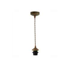 Lampa wisząca Mullan Lighting Doha Twisted Braided Suspension Pendant