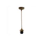 Lampa wisząca Mullan Lighting Doha Twisted Braided Suspension Pendant