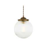 Lampa wisząca Mullan Lighting Stanley 200Mm Holophane Globe Pendant