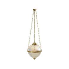 Lampa wisząca Mullan Lighting Blaenau Victorian Holophane Pendant