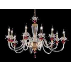 Lampa wisząca Euroluce Lampadari Lily L6+6