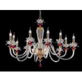 Lampa wisząca Euroluce Lampadari Lily L6+6
