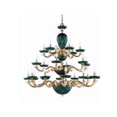 Lampa wisząca Euroluce Lampadari Diamond L12+6+6