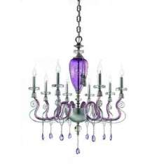 Lampa wisząca Euroluce Lampadari Iside L8+4
