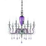 Lampa wisząca Euroluce Lampadari Iside L8+4
