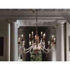 Lampa wisząca Euroluce Lampadari Elsa L10+5