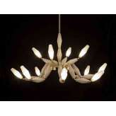 Lampa wisząca Euroluce Lampadari Mov L 8+4