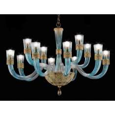 Lampa wisząca Euroluce Lampadari Dea L8+4