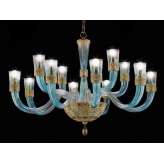Lampa wisząca Euroluce Lampadari Dea L8+4