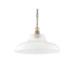 Lampa wisząca Mullan Lighting London 40 cm Prismatic Railway Pendant