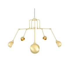 Lampa wisząca Mullan Lighting San Jose 5 Arm