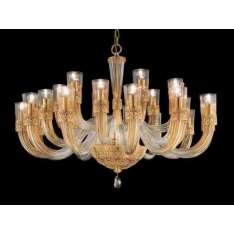 Lampa wisząca Euroluce Lampadari Dea L12+6+6