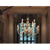 Lampa wisząca Euroluce Lampadari Flora L8+4