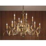 Lampa wisząca Euroluce Lampadari Nuage L8+4