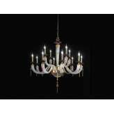 Lampa wisząca Euroluce Lampadari Julienne L8+4