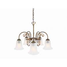 Lampa wisząca Mullan Lighting Medan 5 Arm