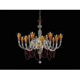 Lampa wisząca Euroluce Lampadari Claire L6+6