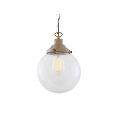 Lampa wisząca Mullan Lighting Riad Clear Globe Pendant Light 20 cm