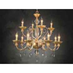 Lampa wisząca Euroluce Lampadari Florentia L8+4
