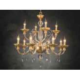 Lampa wisząca Euroluce Lampadari Florentia L8+4