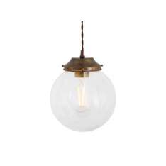 Lampa wisząca Mullan Lighting Virginia Clear Globe