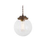 Lampa wisząca Mullan Lighting Virginia Clear Globe