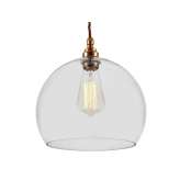 Lampa wisząca Mullan Lighting Eden 250Mm Clear Sphere Pendant