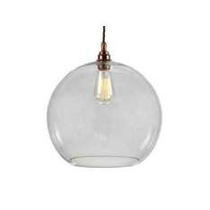 Lampa wisząca Mullan Lighting Eden 350Mm Clear Sphere Pendant