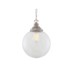 Lampa wisząca Mullan Lighting Riad Clear Globe Pendant Light 25 cm