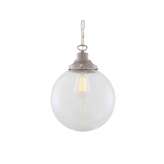 Lampa wisząca Mullan Lighting Riad Clear Globe Pendant Light 25 cm