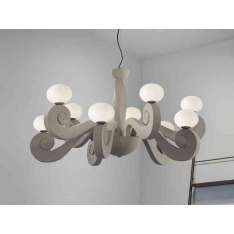 Lampa wisząca Masiero Bustier S5+5