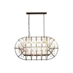Lampa wisząca Kare Design Cristallo Rim